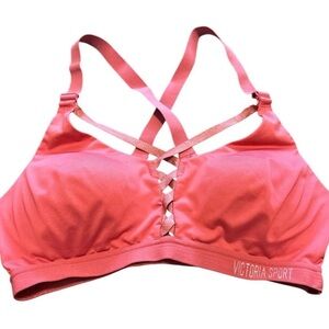 Victoria's Secret Coral Strappy Sports Bra